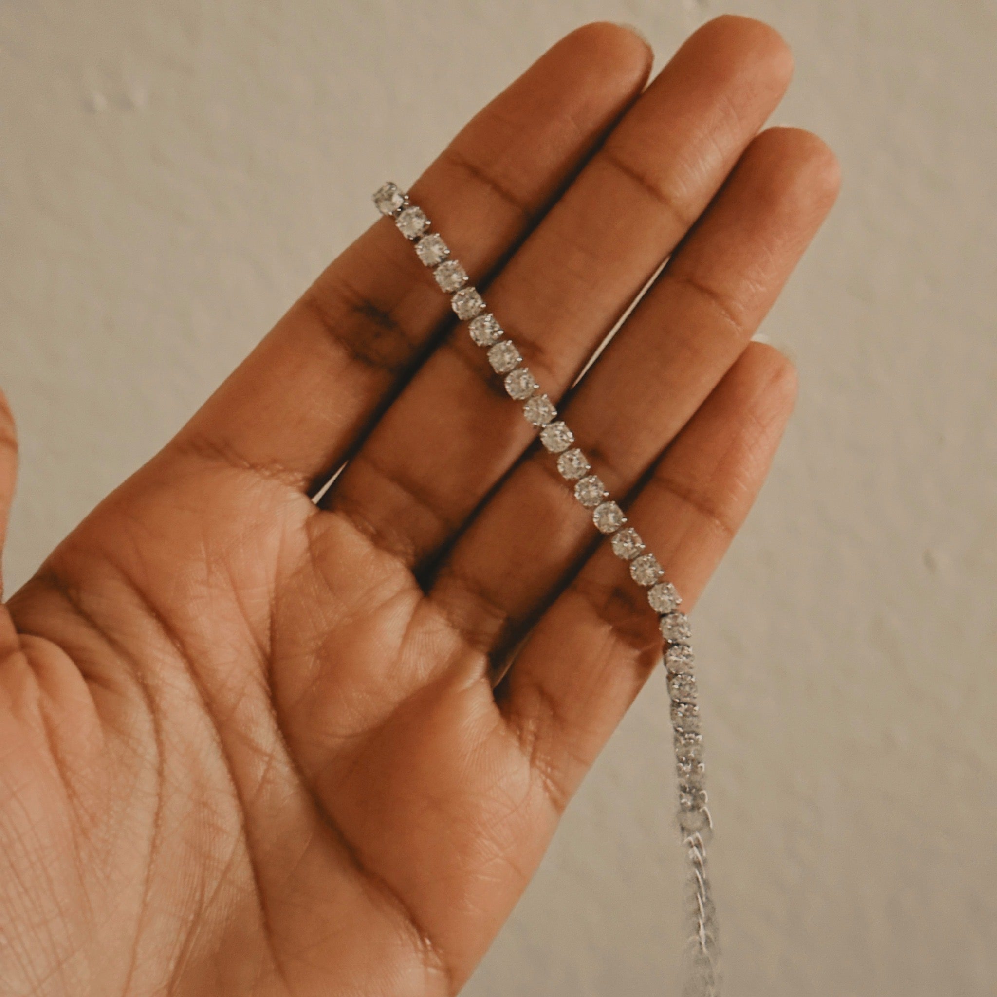 Tiffany Tennis Bracelet Silver