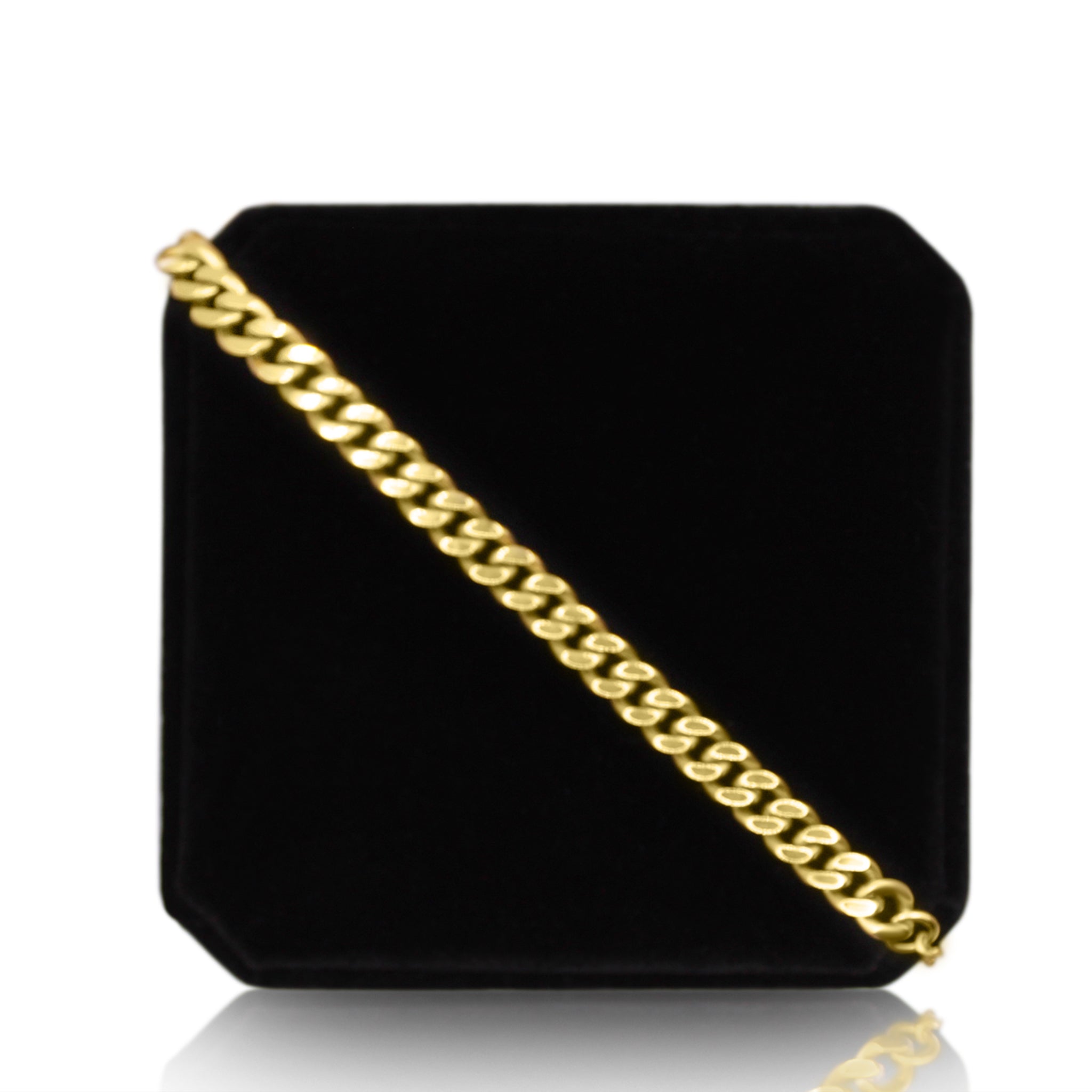6mm 'Brooklyn' Cuban Link Chain Bracelet
