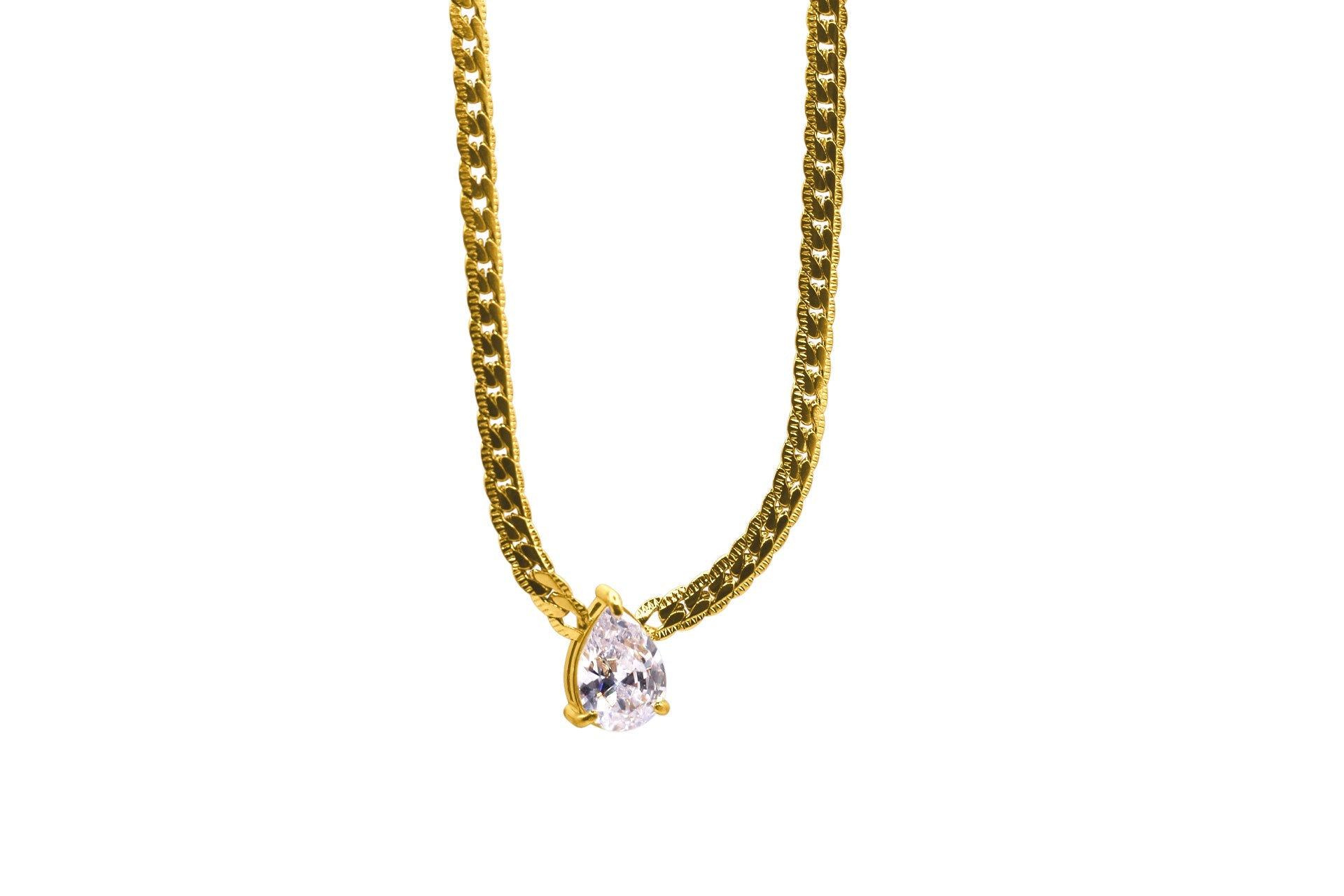 gold chain necklase