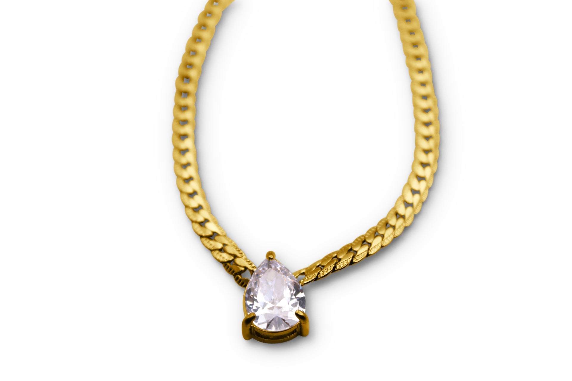 gold chain necklase