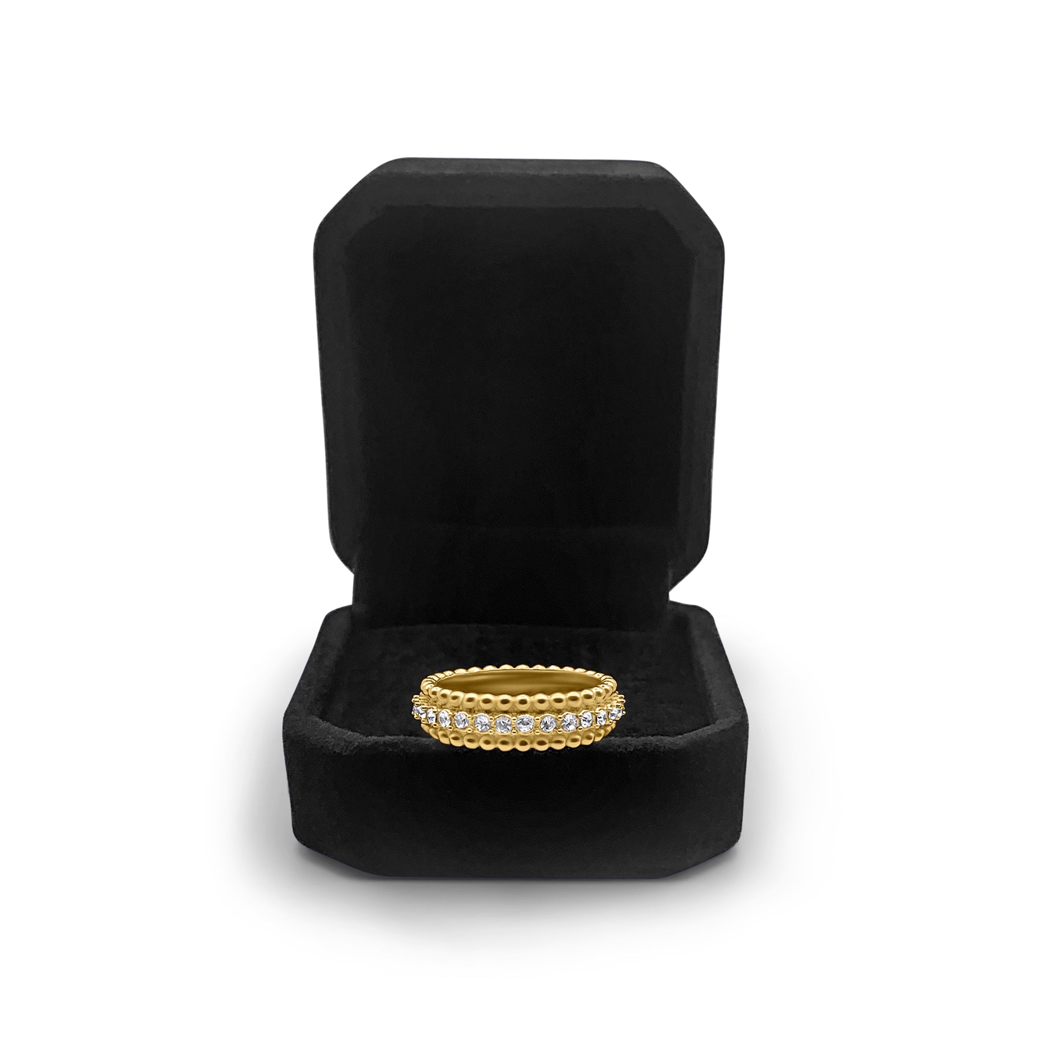 Beaded 'Diana' Ring