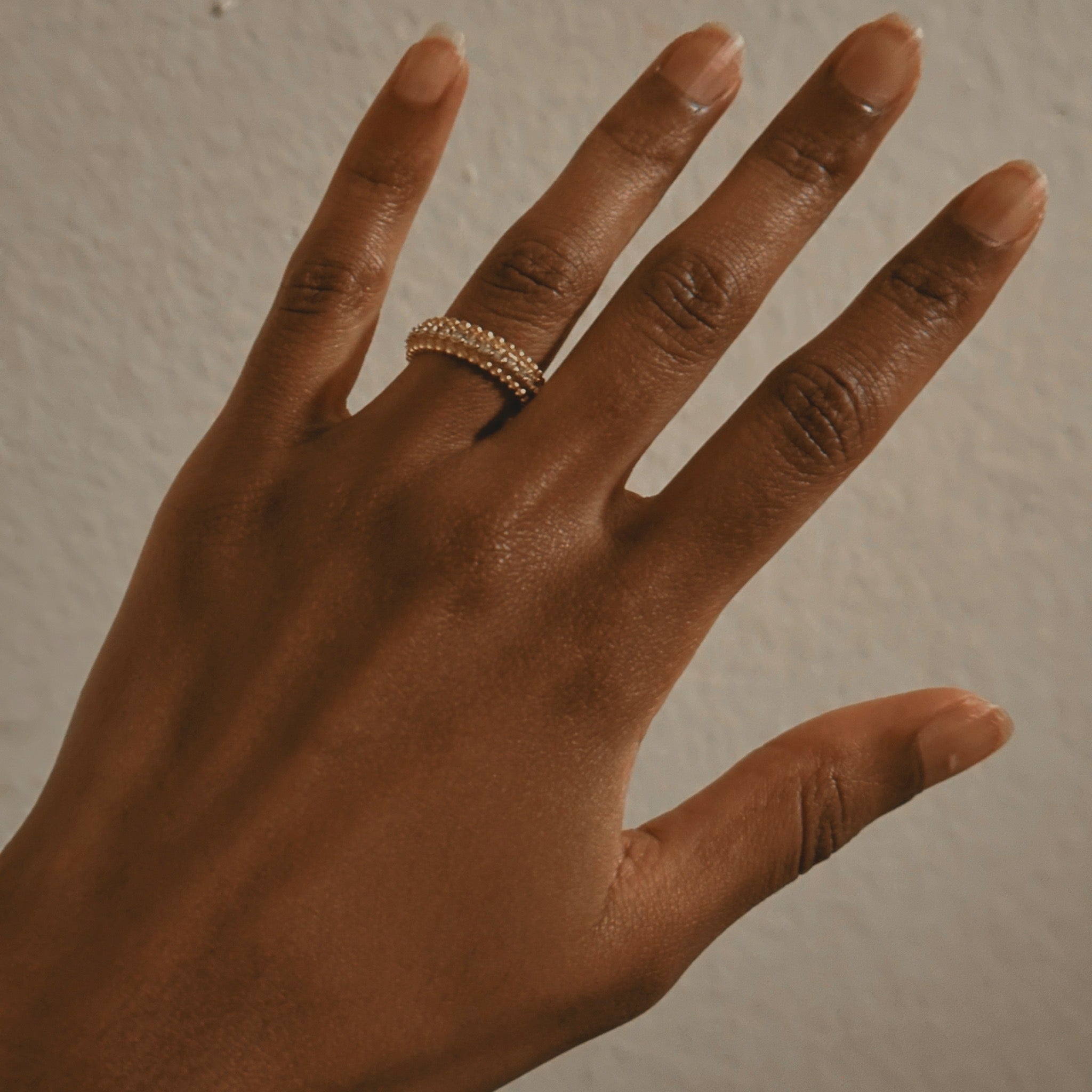 Beaded 'Diana' Ring