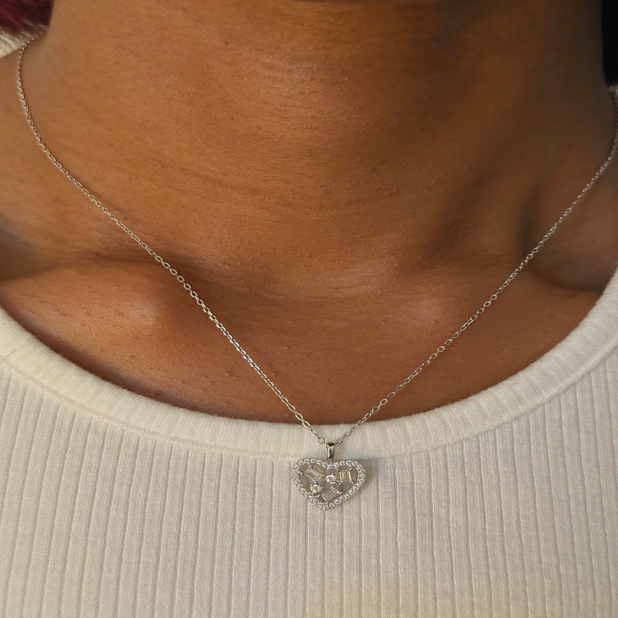 Emma Heart Necklace - Phaze Jewelry