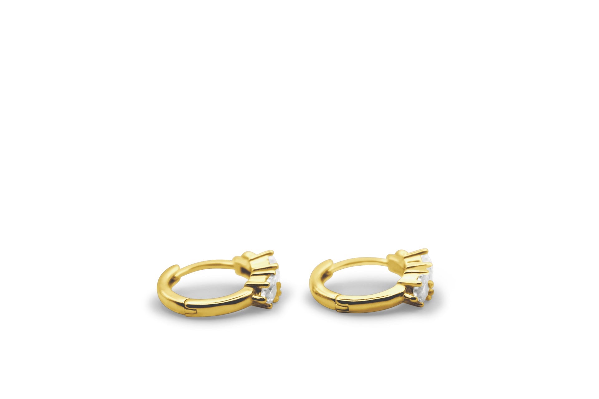 gold earrings