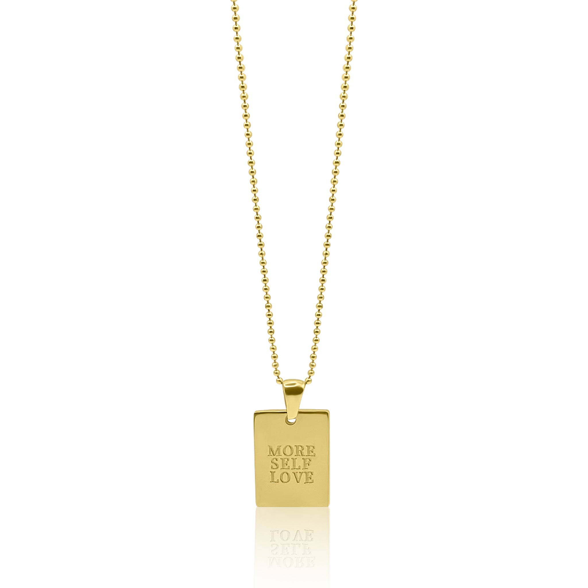 More Self Love Pendant Necklace