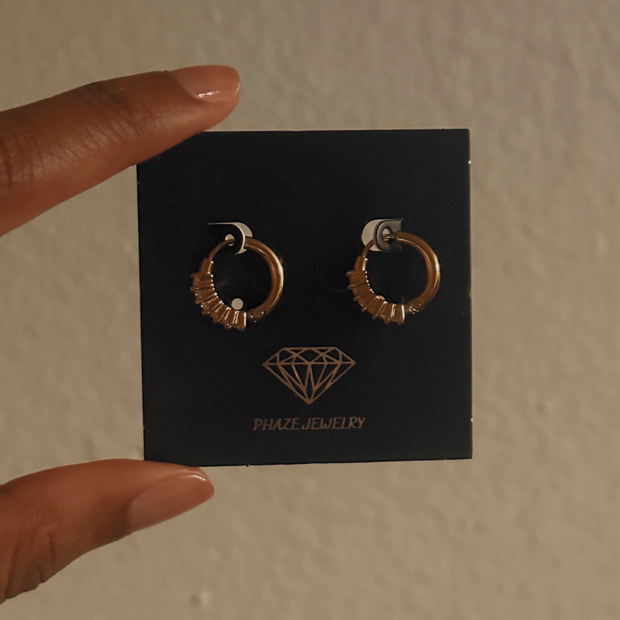 18K Gold Plated “Carrie” Earrings - Phaze Jewelry