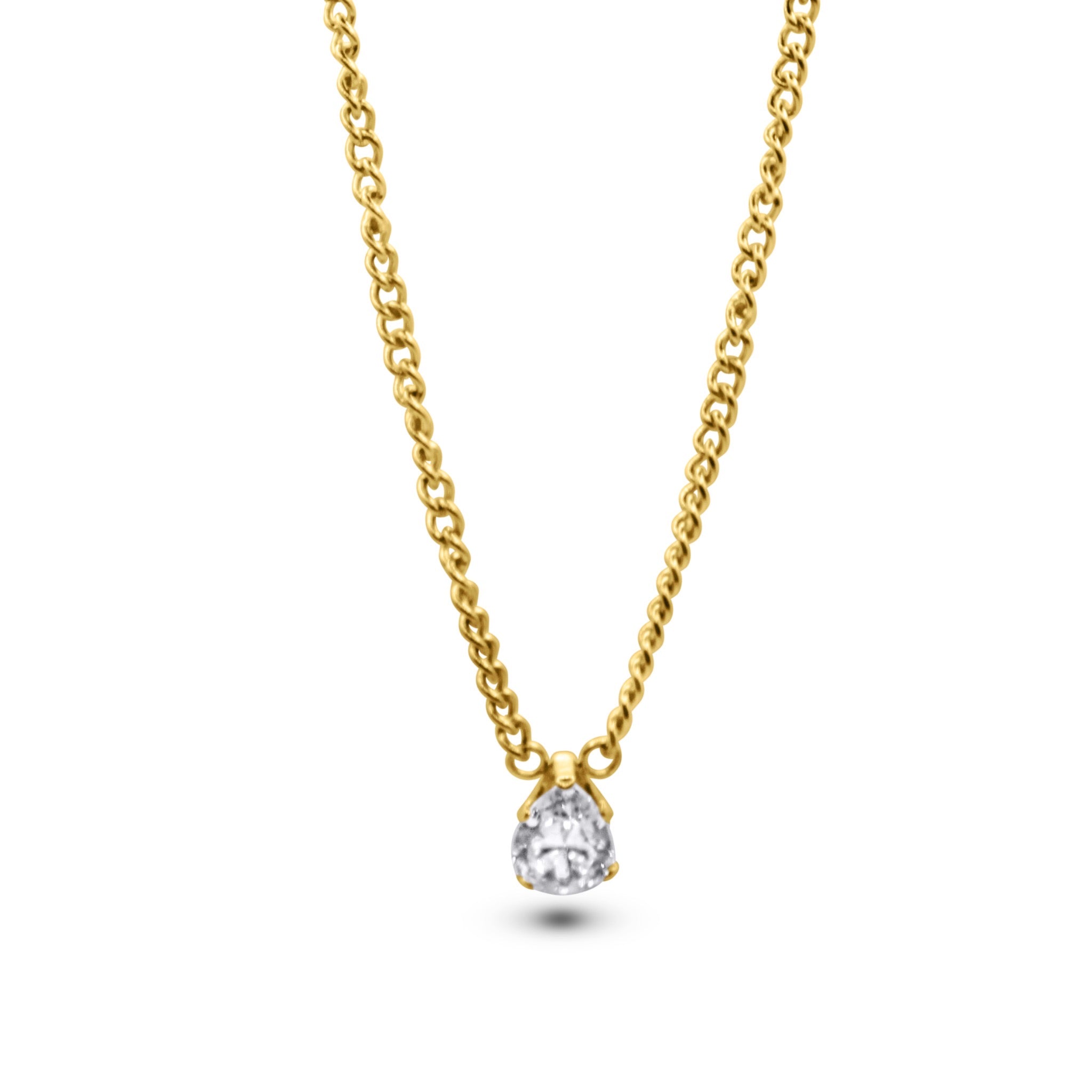 18K Gold Plated ‘Crystal’ Necklace - Phaze Jewelry