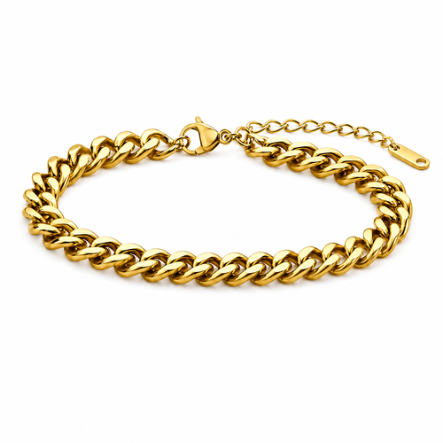 6mm 'Brooklyn' Cuban Link Chain Bracelet - Phaze Jewelry