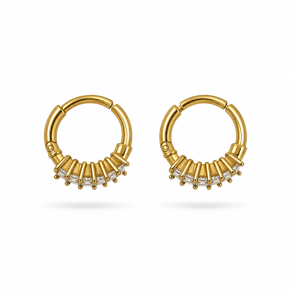 18K Gold Plated “Carrie” Earrings