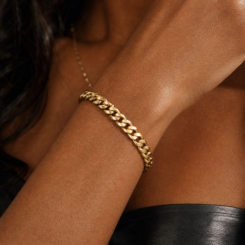 6mm 'Brooklyn' Cuban Link Chain Bracelet
