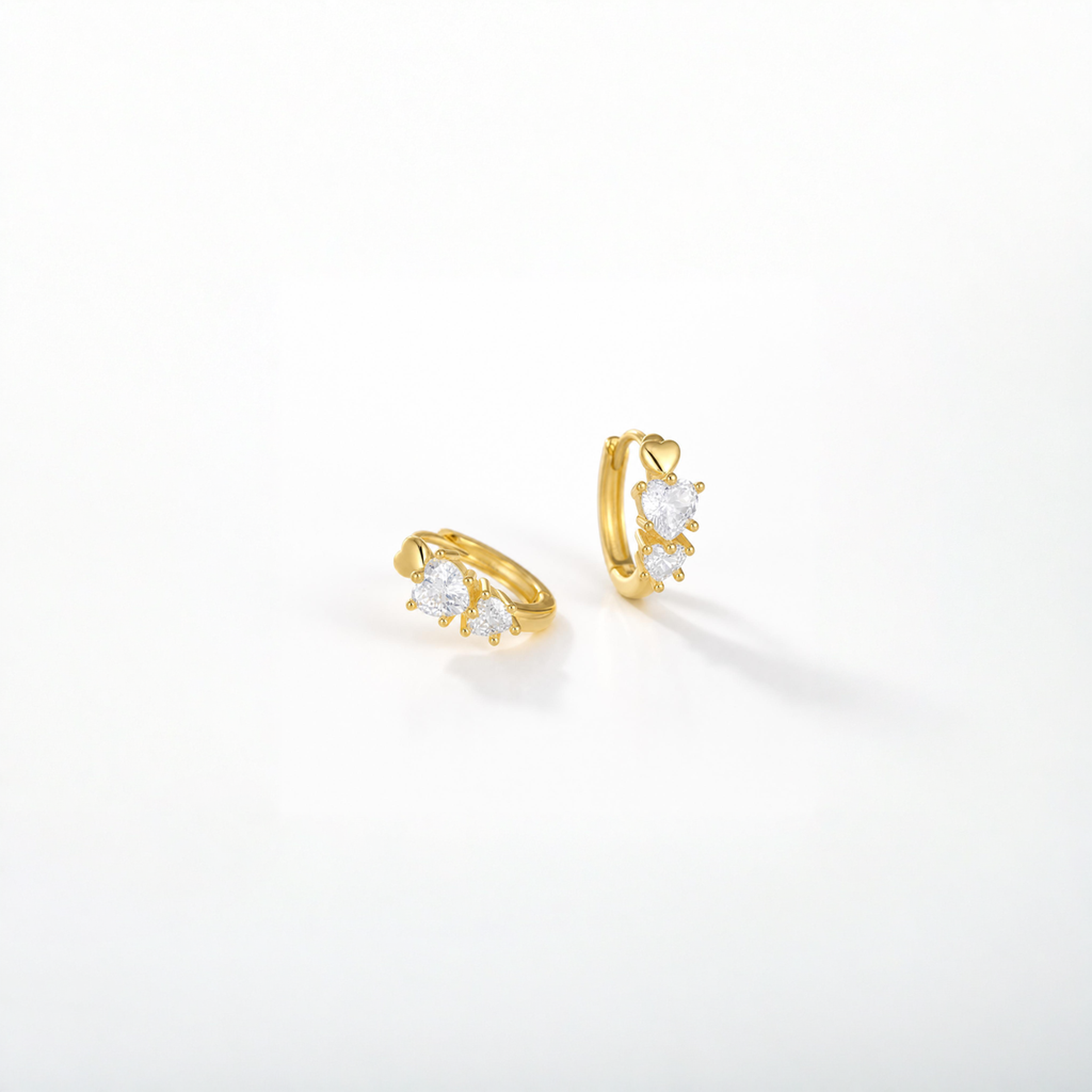 Laila Heart Earrings