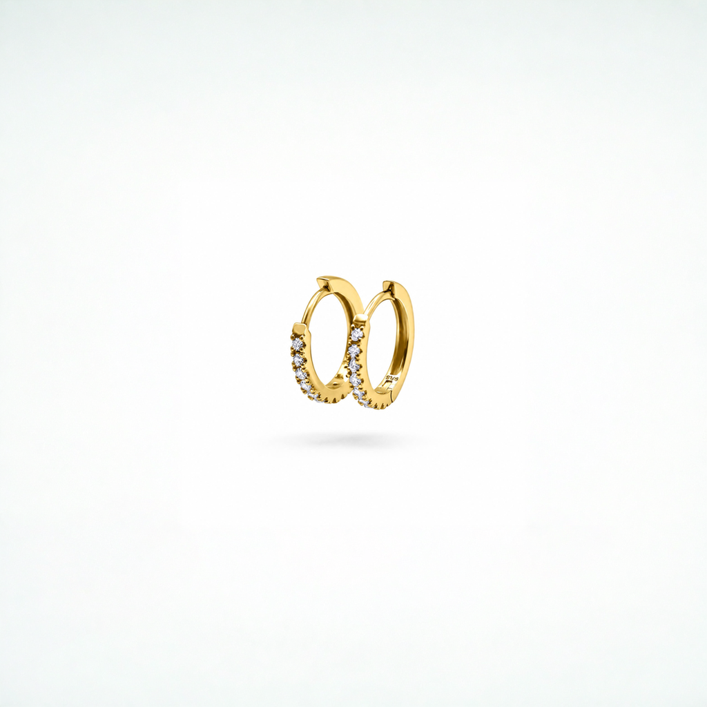 Hannah Huggie Earrings