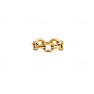 'Casey' Chain Link Ring - Phaze Jewelry