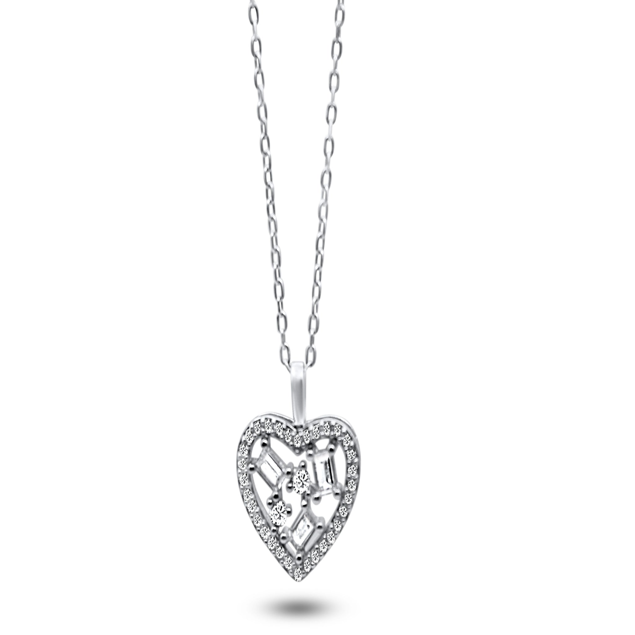 Emma Heart Necklace - Phaze Jewelry