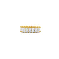 baguette diamond wedding band